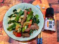 香辣蔥爆牛肉/快炒/10分鐘/一鍋到底