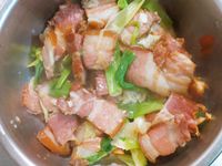 蔥燒臘肉