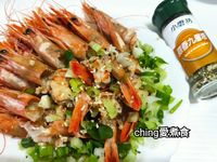 10分鐘上菜-蒜香塔味鮮蒸蝦