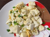簡易金沙豆腐