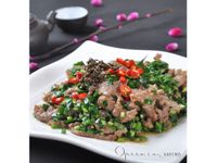 韭香嫩牛肉