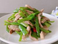 青椒炒肉絲