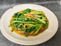 秀珍菇炒油菜