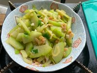 蝦米炒佛手瓜