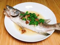 鳯梨豆醬蒸魚