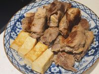 味增佐豬肉板豆腐