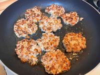 豆腐 絞肉餅
