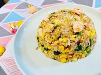 鮭魚蛋炒飯🥚