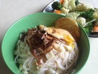 麻油乾拌麵線