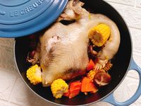 鑄鐵鍋乾燉四物香料雞