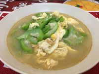 麻油絲瓜炒蛋