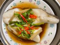 蒸鱈魚(電鍋)