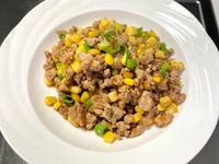 豬肉炒玉米