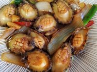 蠔油炒清鮑魚