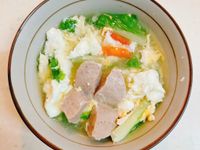 青菜貢丸湯