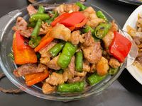 青椒炒肉