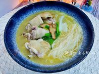 麻油雞麵線