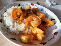 炒蝦奶油飯