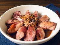 豆豉炒小卷