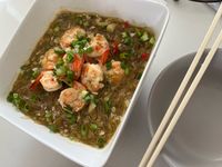 鮮蝦粉絲煲