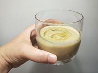 酪梨蜂蜜豆漿