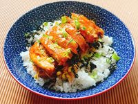 韓式腿排蓋飯