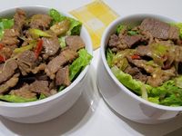 蔥燒牛肉沙拉