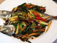 紅燒新一夜干竹莢魚