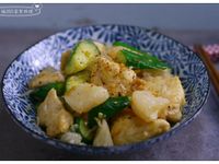 柚子小黃瓜炒雞丁