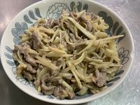 嫩薑炒牛肉