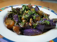 塔香茄子