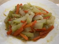 蝦米炒匏瓜