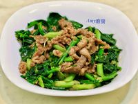 芥蘭沙茶牛肉