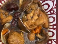 老菜脯雞湯