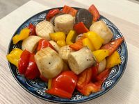 杏鮑菇炒甜椒