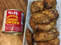 S&B 特製咖哩粉//免油炸酥脆咖哩雞翅