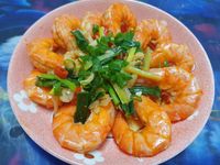 鹽嗆鮮蝦