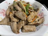 蔥爆腰內肉