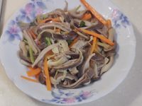 菇菇炒豬肚