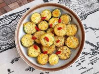 香煎麻油櫛瓜