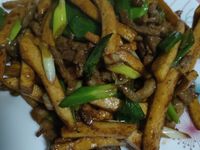 豆干炒肉絲
