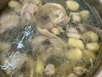 蒜頭蛤蠣雞湯
