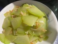 蝦米炒佛手瓜