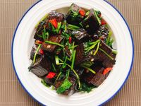 香菜米血糕