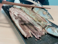 簡易去骨烤秋刀魚｜過熱水蒸氣烤箱微波爐