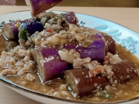 日式麻婆茄子｜過熱水蒸氣烤箱微波爐