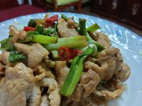 蔥爆豬肉片