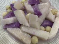 當歸雙色山藥蓮子燒-素食