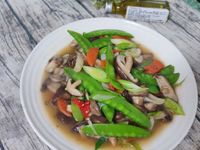 苦茶油炒鮮菇