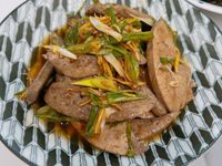 麻油涼拌豬肝